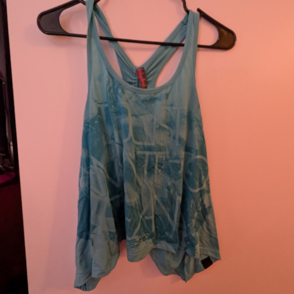 Chic Blue Camisole Top
